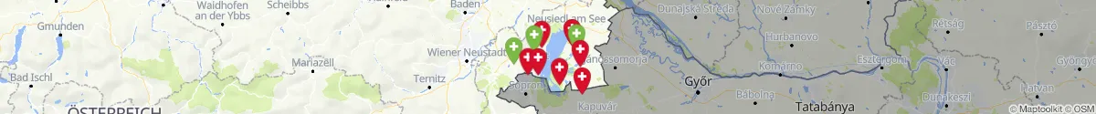 Map view for Pharmacies emergency services nearby Illmitz (Neusiedl am See, Burgenland)